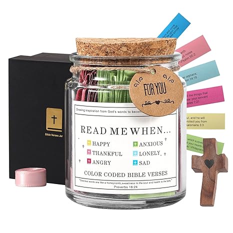 Handmade Hope & Prayer Verse Jar