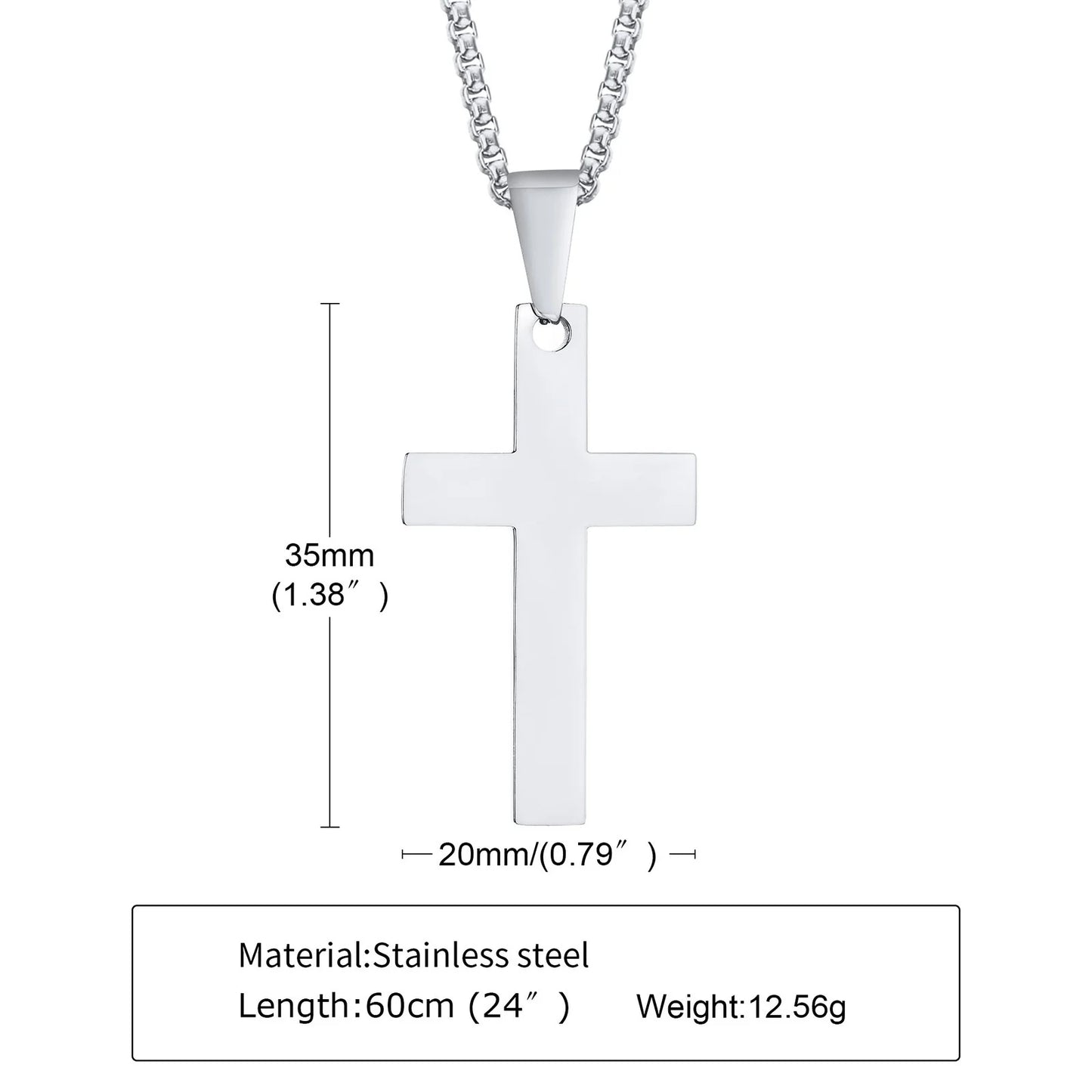 Catholic Cross Necklace